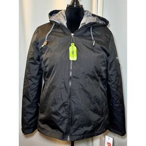Free Country Women’s 3-in-1 System Jacket – Black – Size Large – NWT